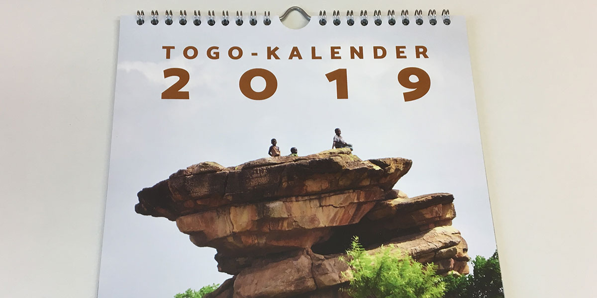 Gestaltung des Togo-Kalenders 2019
