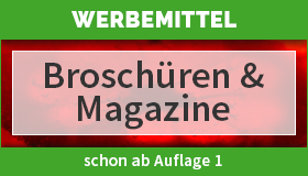 Prospekte gestalten und drucken lassen