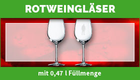 Rotweingläser gestalten und drucken lassen