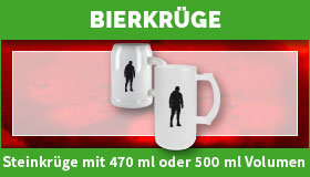 Bierkrüge gestalten und drucken lassen