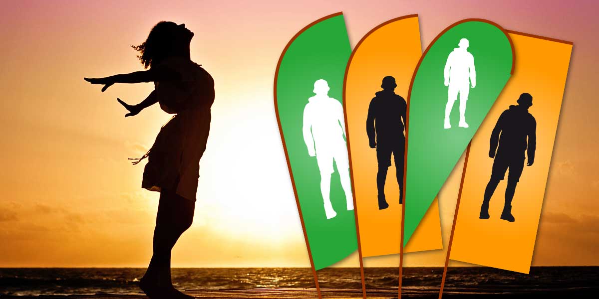 Beachflag gestalten und drucken lassen