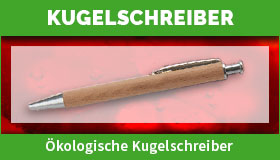 Ökologische Kugelschreiber gestalten und drucken lassen