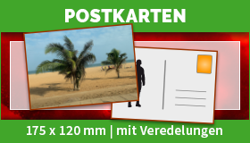 Postkarten im Format 175 x 120 mm drucken lassen